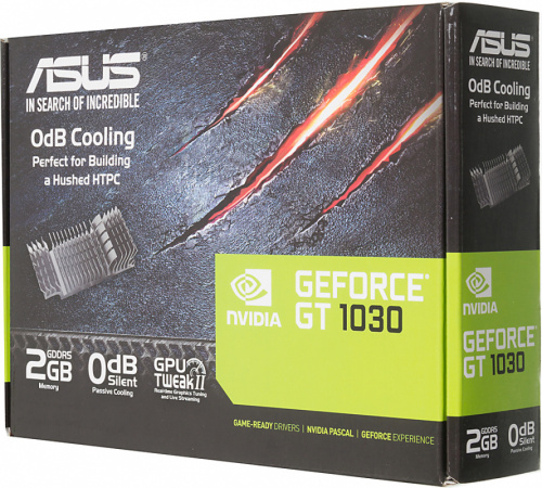 Видеокарта Asus PCI-E GT1030-SL-2G-BRK NVIDIA GeForce GT 1030 2Gb 64bit GDDR5 1228/6008 DVIx1 HDMIx1 HDCP Ret low profile фото 6