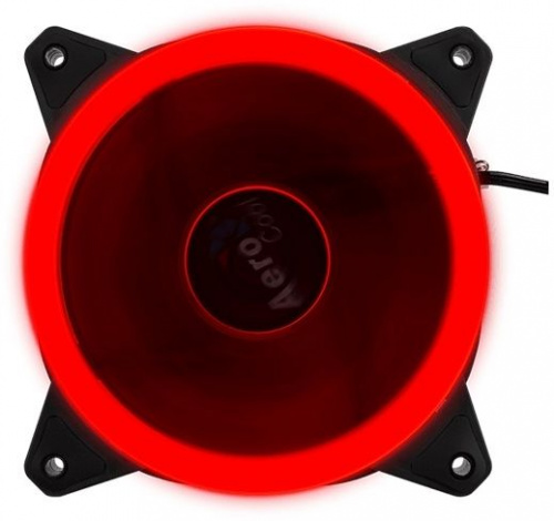 Вентилятор Aerocool Rev Red 120x120mm 3-pin 15dB 153gr LED Ret фото 7
