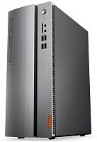 ПК Lenovo IdeaCentre 310-15IAP MT P J4205 (1.5)/4Gb/500Gb 7.2k/HDG505/Free DOS/GbitEth/черный/серебристый