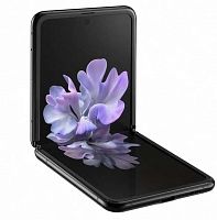 Смартфон Samsung SM-F700F Galaxy Z Flip 256Gb 8Gb черный раскладной 3G 4G 2Sim 6.7" 1080x2636 Android 10 12Mpix 802.11 a/b/g/n/ac NFC GPS GSM900/1800 GSM1900 TouchSc Ptotect MP3