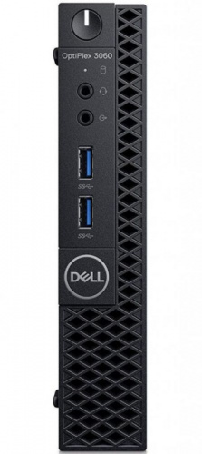 ПК Dell Optiplex 3060 Micro i3 8100T (3.1)/8Gb/SSD128Gb/UHDG 630/Windows 10 Professional/GbitEth/WiFi/BT/65W/клавиатура/мышь/черный фото 3