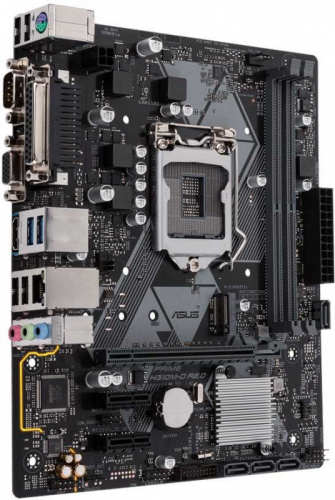 Материнская плата Asus PRIME H310M-D R2.0 Soc-1151v2 Intel H310C 2xDDR4 mATX AC`97 8ch(7.1) GbLAN+VGA+HDMI фото 4
