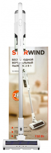 Пылесос ручной Starwind SCH9930 150Вт белый фото 16