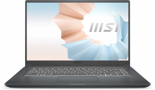 Ноутбук MSI Modern 15 A11SBU-475RU Core i7 1165G7 16Gb SSD512Gb NVIDIA GeForce MX450 2Gb 15.6" IPS FHD (1920x1080) Windows 10 grey WiFi BT Cam фото 7