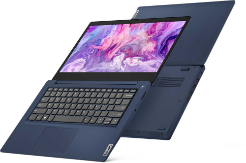 Ноутбук Lenovo IdeaPad 3 14ITL05 Celeron 6305 8Gb SSD256Gb Intel UHD Graphics 14" IPS FHD (1920x1080) Windows 10 blue WiFi BT Cam фото 2