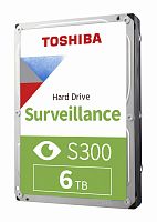 Жесткий диск Toshiba SATA-III 6TB HDWT860UZSVA Surveillance S300 (5400rpm) 256Mb 3.5"