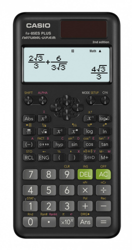 Калькулятор научный Casio FX-85ESPLUS-2-SETD черный 10+2-разр. фото 2