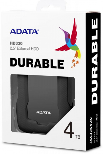 Жесткий диск A-Data USB 3.0 4TB AHD330-4TU31-CBK HD330 DashDrive Durable 2.5" черный фото 2