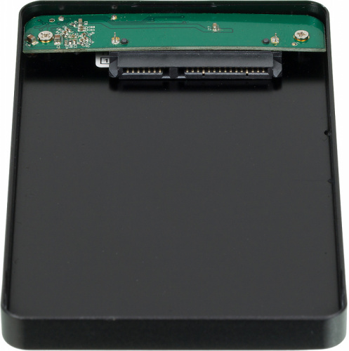 Внешний корпус для HDD/SSD AgeStar 3UB2AX2 SATA I/II/III USB3.0 алюминий черный 2.5" фото 3
