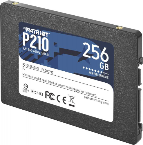 Накопитель SSD Patriot SATA-III 256GB P210S256G25 P210 2.5" фото 2