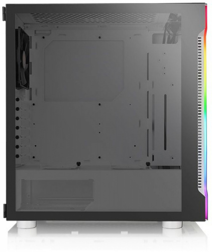 Корпус Thermaltake H200 TG Snow RGB белый без БП ATX 1x120mm 2xUSB3.0 audio bott PSU фото 4