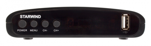 Ресивер DVB-T2 Starwind CT-100 черный