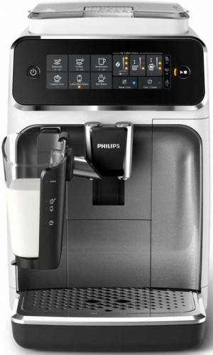 Кофемашина Philips EP3243/70 1450Вт белый/серебристый