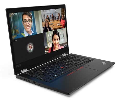 Трансформер Lenovo ThinkPad L13 Yoga Core i5 10210U 16Gb SSD512Gb Intel UHD Graphics 13.3" IPS Touch FHD (1920x1080) Windows 10 Professional 64 black WiFi BT Cam фото 4