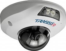 Видеокамера IP Trassir TR-D4141IR1 3.6-3.6мм цветная корп.:белый