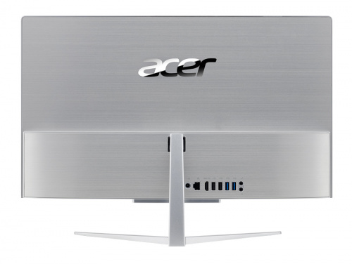 Моноблок Acer Aspire C22-820 21.5" Full HD Cel J4005 (2)/4Gb/SSD128Gb/UHDG 600/Endless/GbitEth/WiFi/BT/65W/клавиатура/мышь/Cam/серебристый/черный 1920x1080 фото 4