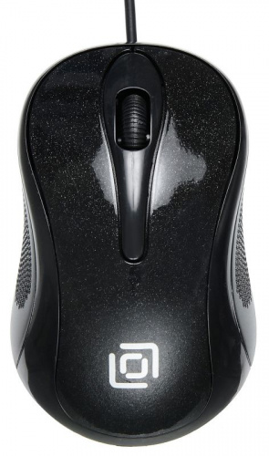 Мышь Оклик 385M черный оптическая (1000dpi) USB для ноутбука (3but) фото 6