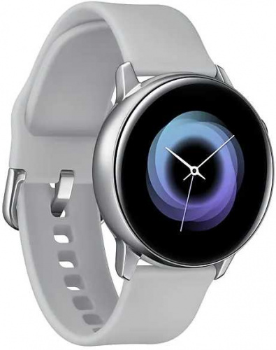 Смарт-часы Samsung Galaxy Watch Active 39.5мм 1.1" Super AMOLED серебристый (SM-R500NZSASER) фото 6