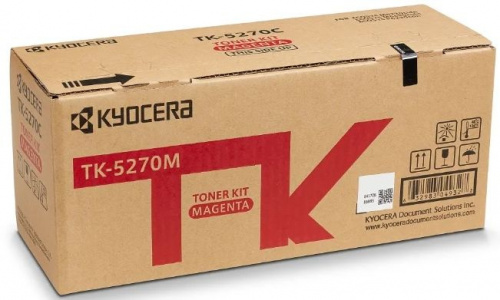 Картридж лазерный Kyocera TK-5270M 1T02TVBNL0 пурпурный (6000стр.) для Kyocera M6230cidn/M6630cidn/P6230cdn фото 3