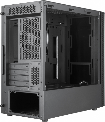 Корпус Cooler Master MasterBox MB400L w/o ODD черный без БП mATX 4x120mm 3x140mm 2xUSB3.0 audio bott PSU фото 2