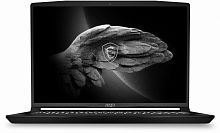 Ноутбук MSI Creator M16 A12UC-200RU Core i7 12700H 16Gb SSD512Gb NVIDIA GeForce RTX 3050 4Gb 16" QHD+ (2560x1600) Windows 11 black WiFi BT Cam