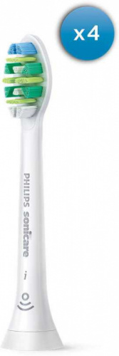 Насадка для зубных щеток Philips Sonicare HX9004/10 i InterCare (упак.:4шт) со всеми взрослыми щетками Philips Sonicare фото 3
