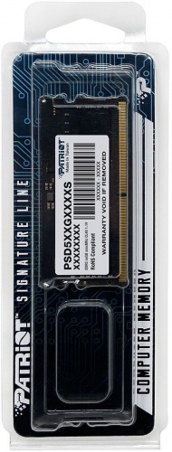 Память DDR5 32GB 4800MHz Patriot PSD532G48002S RTL PC5-38400 CL40 SO-DIMM 262-pin 1.1В dual rank Ret фото 5