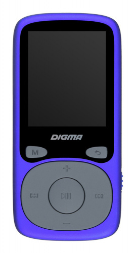 Плеер Hi-Fi Flash Digma B4 8Gb синий/1.8"/FM/microSDHC фото 9