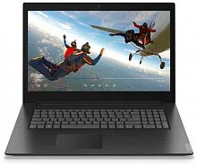 Ноутбук Lenovo IdeaPad L340-17IWL Core i3 8145U/4Gb/1Tb/SSD128Gb/nVidia GeForce Mx110 2Gb/17.3"/TN/HD+ (1600x900)/Free DOS/black/WiFi/BT/Cam