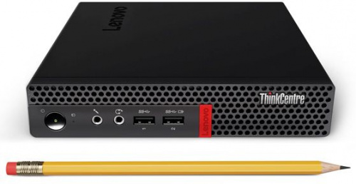 ПК Lenovo ThinkCentre M625q slim A9 9420E (1.8)/4Gb/500Gb 7.2k/R5/noOS/GbitEth/WiFi/BT/65W/клавиатура/мышь/черный фото 6