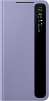 Чехол (флип-кейс) Samsung для Samsung Galaxy S21 Smart Clear View Cover фиолетовый (EF-ZG991CVEGRU)