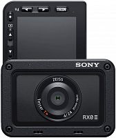 Фотоаппарат Sony Cyber-shot DSC-RX0M2 черный 15.3Mpix 1.5" 4K MSmic/SDXC UHS-I U3 CMOS Exmor RS IS el 20minF rotLCD 16fr/s RAW HDMI/KPr/WPr/WiFi/NP-BJ1
