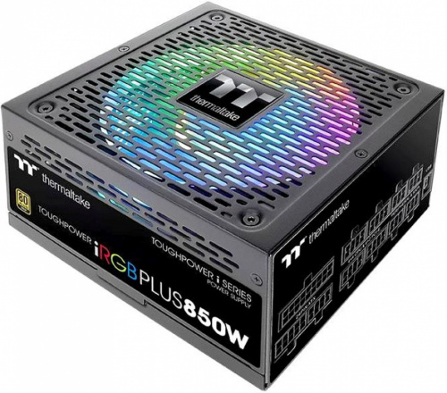 Блок питания Thermaltake ATX 850W Toughpower iRGB Plus (DIGITAL) 80+ gold (20+4pin) APFC 140mm fan color LED 12xSATA Cab Manag RTL фото 4