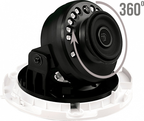 Камера видеонаблюдения ActiveCam AC-H2D1 2.8-2.8мм HD-CVI HD-TVI цветная корп.:белый фото 2
