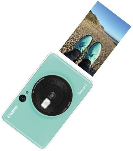 Фотоаппарат Canon Zoemini C зеленый 5Mpix microSDXC 50minF/Li-Ion фото 4