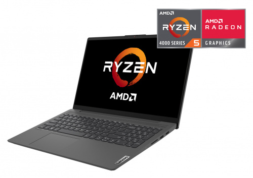 Ноутбук Lenovo IdeaPad 5 15ARE05 Ryzen 5 4500U/8Gb/SSD256Gb/AMD Radeon/15.6"/IPS/FHD (1920x1080)/Windows 10/grey/WiFi/BT/Cam