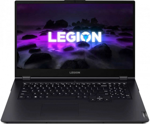Ноутбук Lenovo Legion 5 17ACH6H Ryzen 5 5600H/16Gb/SSD512Gb/NVIDIA GeForce RTX 3060 6Gb/17.3"/FHD (1920x1080)/Windows 10/dk.blue/WiFi/BT/Cam