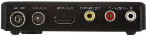 Ресивер DVB-T2 Cadena CDT-1712 черный фото 2