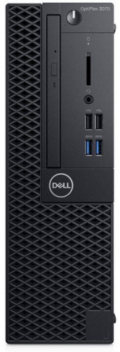 ПК Dell Optiplex 3070 SFF i3 9100 (3.6)/8Gb/SSD256Gb/UHDG 630/DVDRW/Windows 10 Professional/GbitEth/200W/клавиатура/мышь/черный фото 3