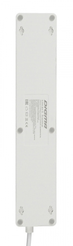Сетевой фильтр дистанционное вкл/выкл приборов Digma DiPlug Strip 40 белый фото 6