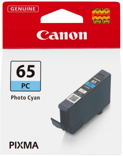 Картридж струйный Canon CLI-65 PC 4220C001 фото голубой (12.6мл) для Canon PRO-200 фото 2