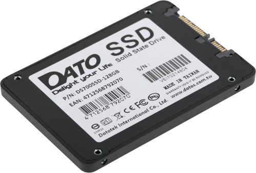 Накопитель SSD Dato SATA III 128Gb DS700SSD-128GB DS700 2.5" фото 2