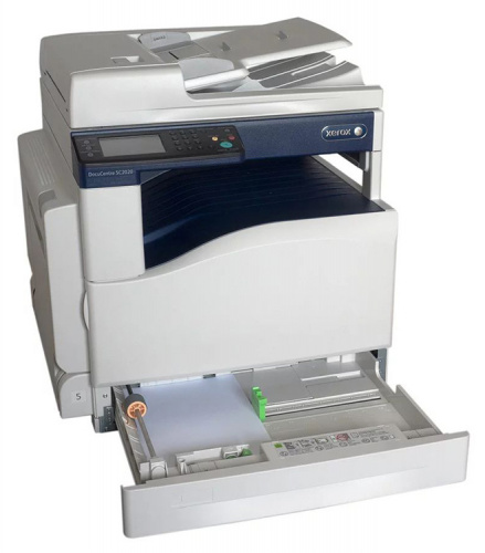 МФУ лазерный Xerox DocuCentre SC2020 (SC2020V_U) A3 Duplex Net белый/синий фото 5