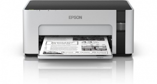 Принтер струйный Epson M1100 (C11CG95405) A4 USB серый/черный фото 2