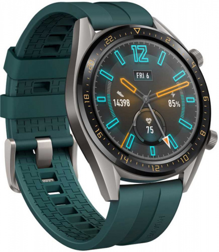 Смарт-часы Huawei Watch GT Active 46мм 1.4" AMOLED темно-зеленый (55023852) фото 3