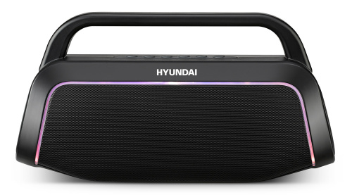Колонка порт. Hyundai H-PAC560 черный 10W 2.0 BT/3.5Jack/USB 10м 3000mAh фото 2
