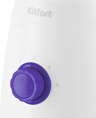 Блендер стационарный Kitfort КТ-3054-1 500Вт белый/фиолетовый фото 3