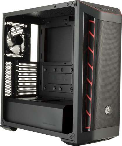 Корпус Cooler Master MasterBox MB511 Mesh RED черный без БП ATX 4x120mm 3x140mm 2xUSB3.0 audio bott PSU фото 3
