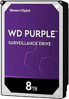 Жесткий диск WD Original SATA-III 8Tb WD82PURZ Purple (7200rpm) 256Mb 3.5"