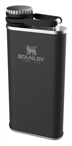 Фляга Stanley The Easy-Fill Wide Mouth Flask (10-00837-127) 0.23л. черный фото 2